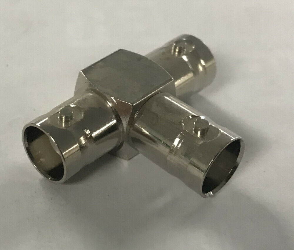 BNC Female to BNC Female to BNC Female Tee Adapter