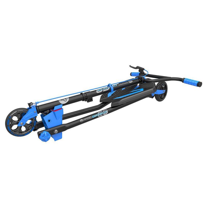 Y-Volution Y-Fliker C3 Carver Scooter - Blue