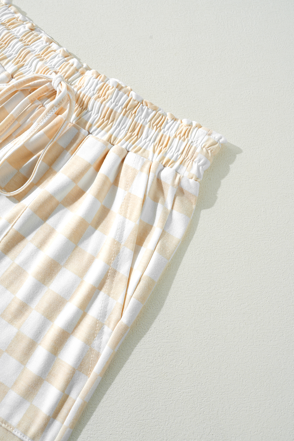 White Christmas Pullover and Drawstring Pants Pajama Set