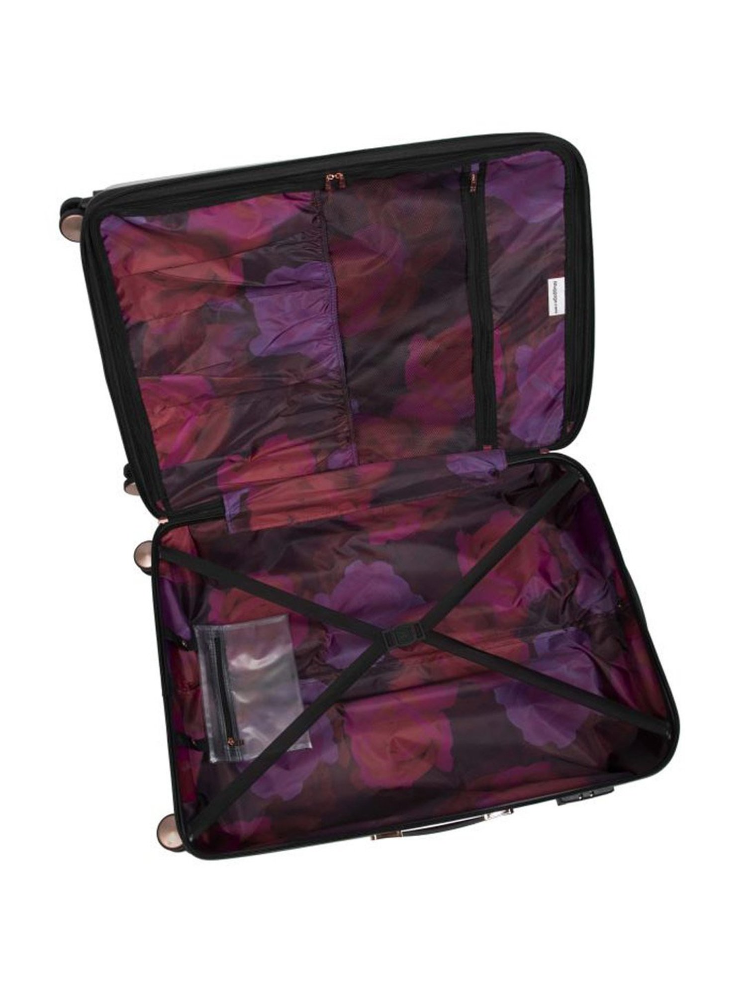 it luggage Sheen Maxy Rose Red Combo-24 & 20 inches Expandable Hardsided Luggage Trolley with TSA