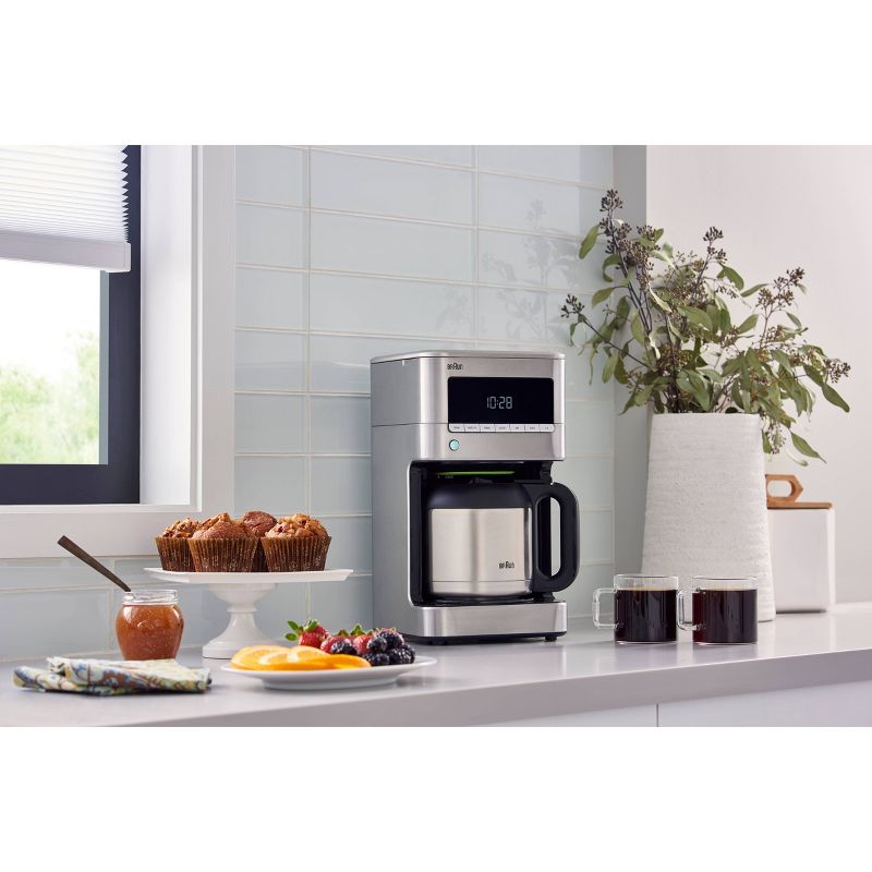 BrewSense 10-cup Drip Coffee Maker with Thermal Carafe - KF7175SI - Stainless Steel