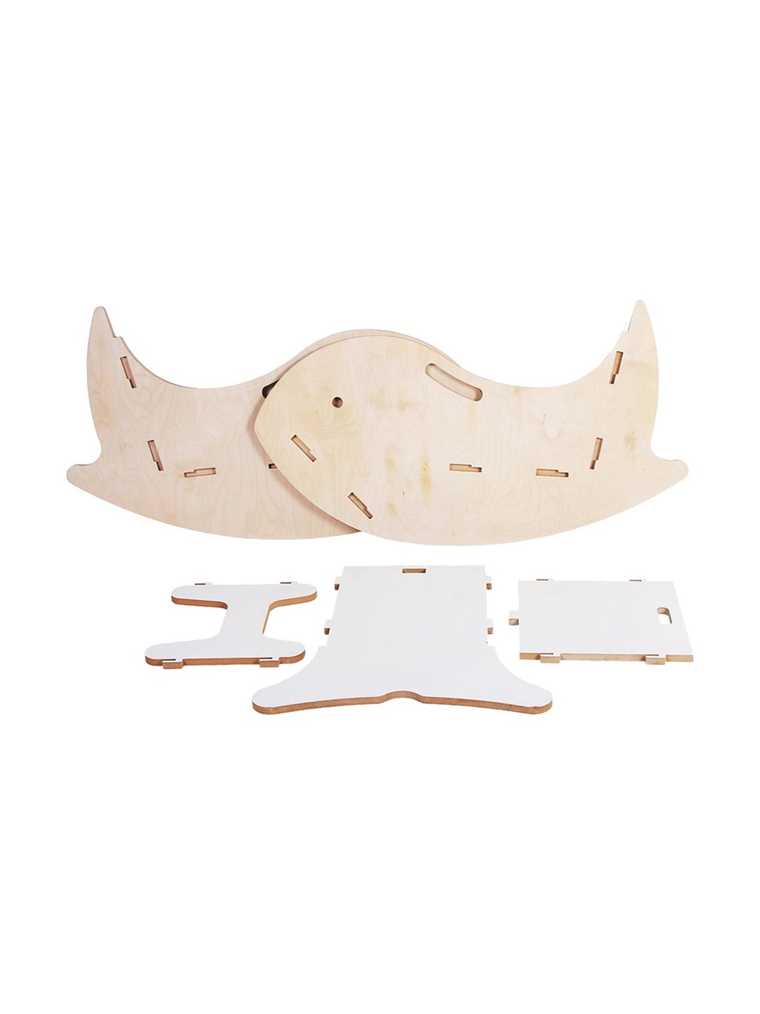 Kiddery Brown Montessori Inspired Whale Rocking Chair for Kids (Age 3-8 Years)