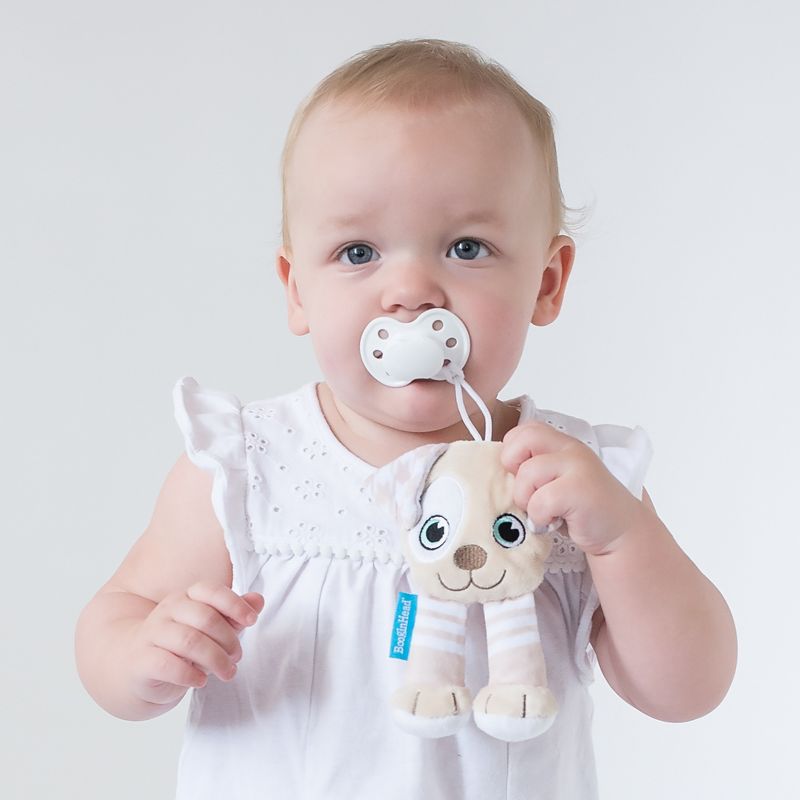 Loulou Lollipop Darling Pacifier Clip - Avocado