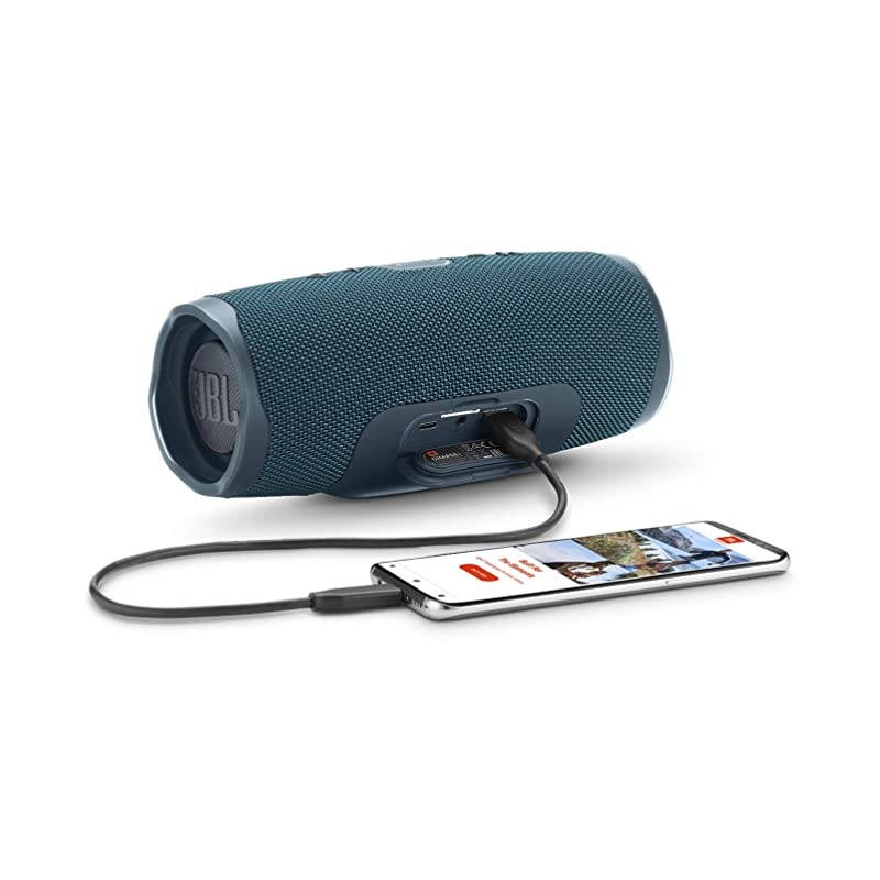 Charge 4 Waterproof Portable Bluetooth Speaker Blue