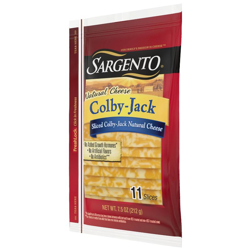 Sargento Natural Colby-Jack Sliced Cheese - 7.5oz/11 slices