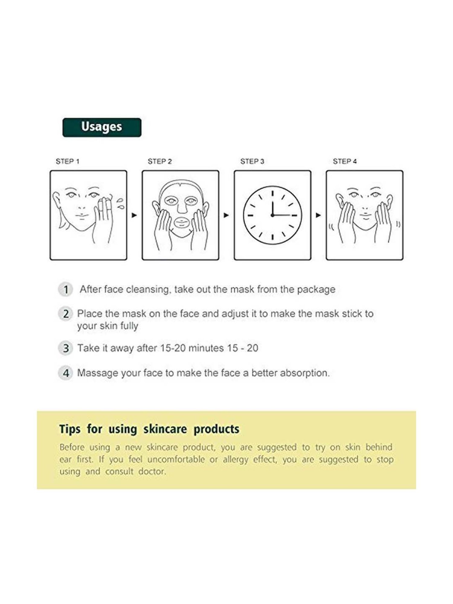 MONDSUB Aloevera EGF Facial Sheet Mask (Pack of 3) - 20 gm Each