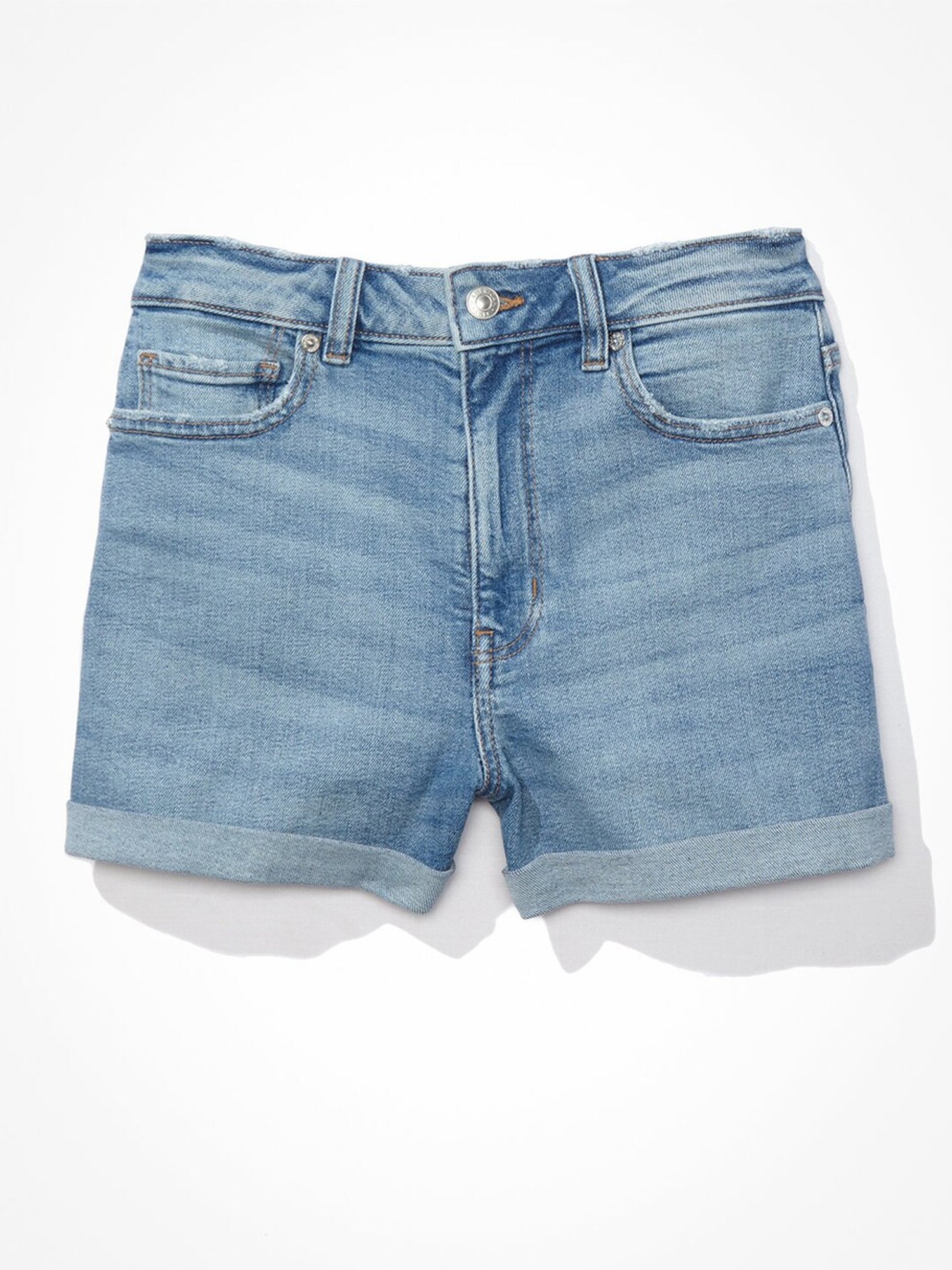 American Eagle Outfitters Blue Cotton Shorts