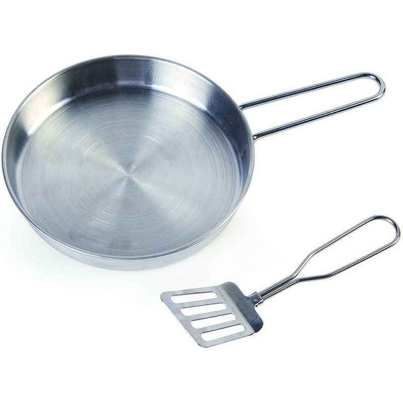 Hape Interactive Children's Home Kitchen Cooking Wooden Pretend Play Toy Set with Flipping Spatula and Frying Pan for Kids Ages 3 Years Old and Up