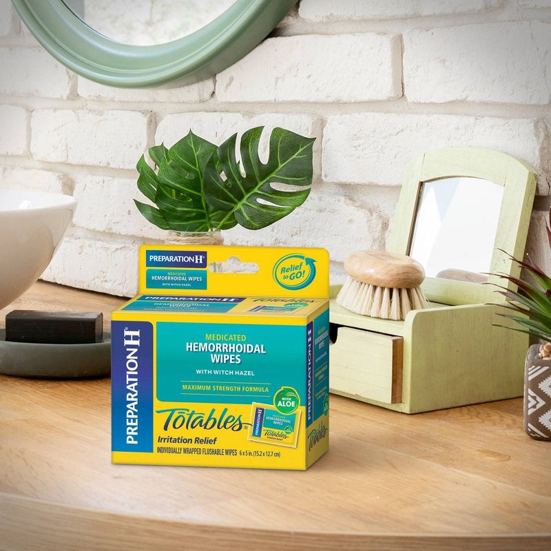 Preparation H Hemorrhoid Dispensor Totables - 50ct