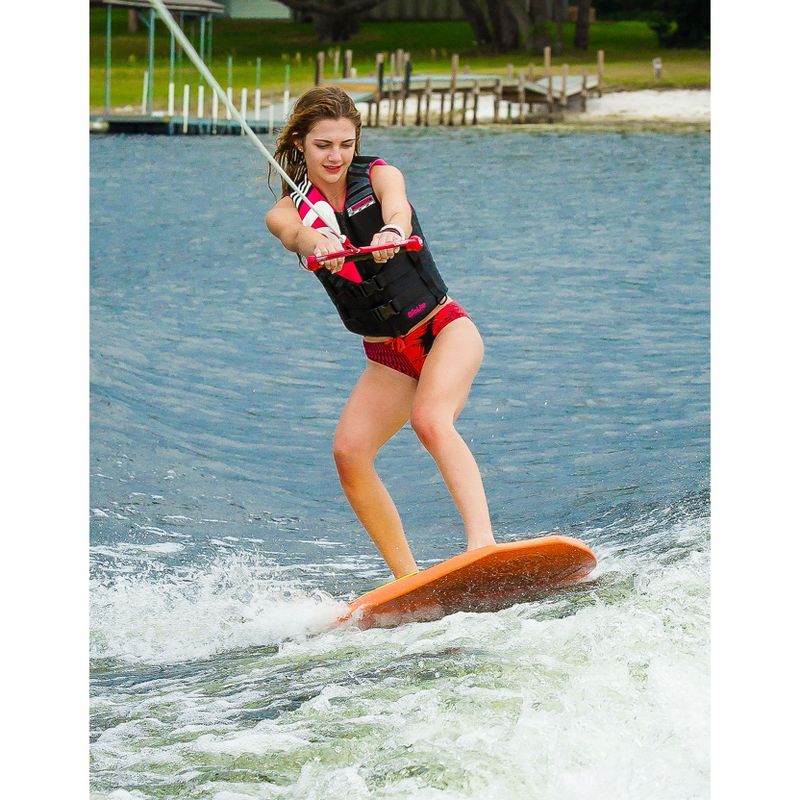 Hydroslide Versa 2 Retractable EVA Water Wake, Ski, Surf, and Kneeboard, Green