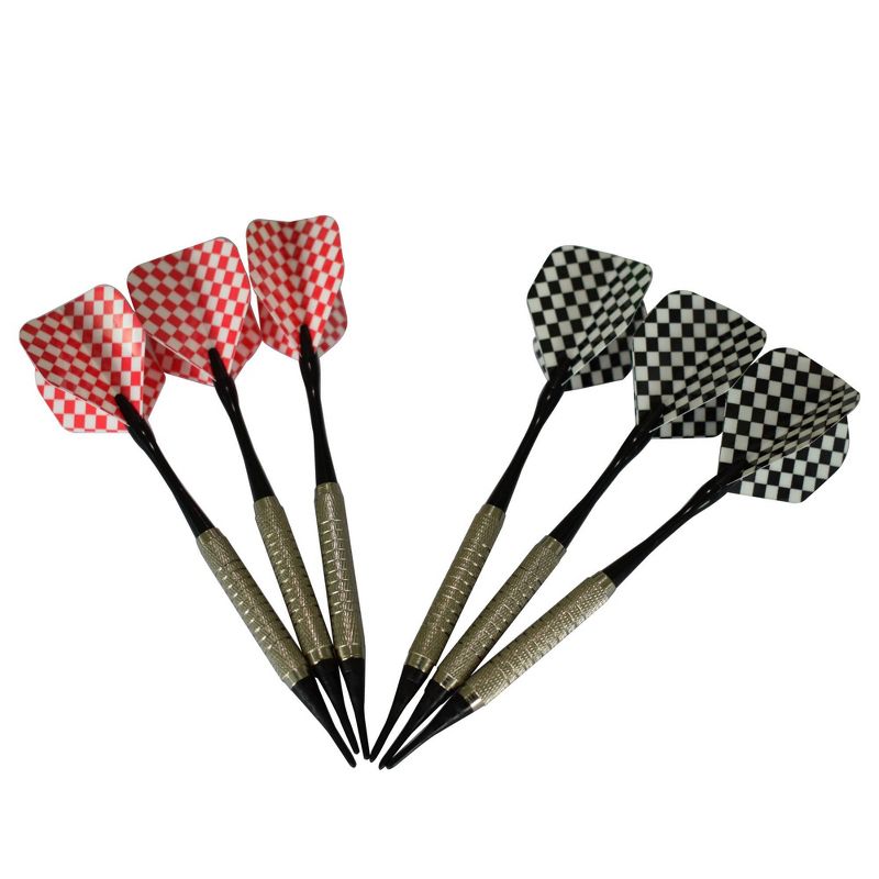 Hathaway Brookline Electronic Dartboard Cabinet Set - Walnut