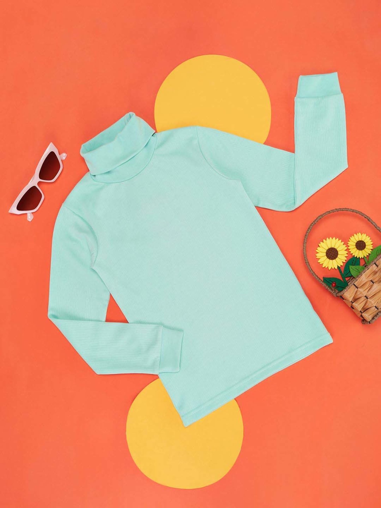 Dyca Kids Grey Melange Textured Thermal Top (Pack Of 2)