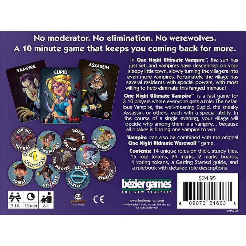 One Night Ultimate Vampire Game