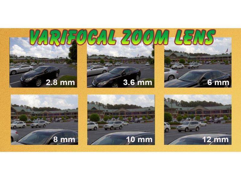 GW 8CH H.265 4K NVR 5MP PoE IP Security Camera System (8)x 1920P 2.8~12mm Varifocal Lens 100 Feet Night Vision Vandal Proof Water Proof Motion Detective QR-Code Scan Smartphone View (4TB HDD)