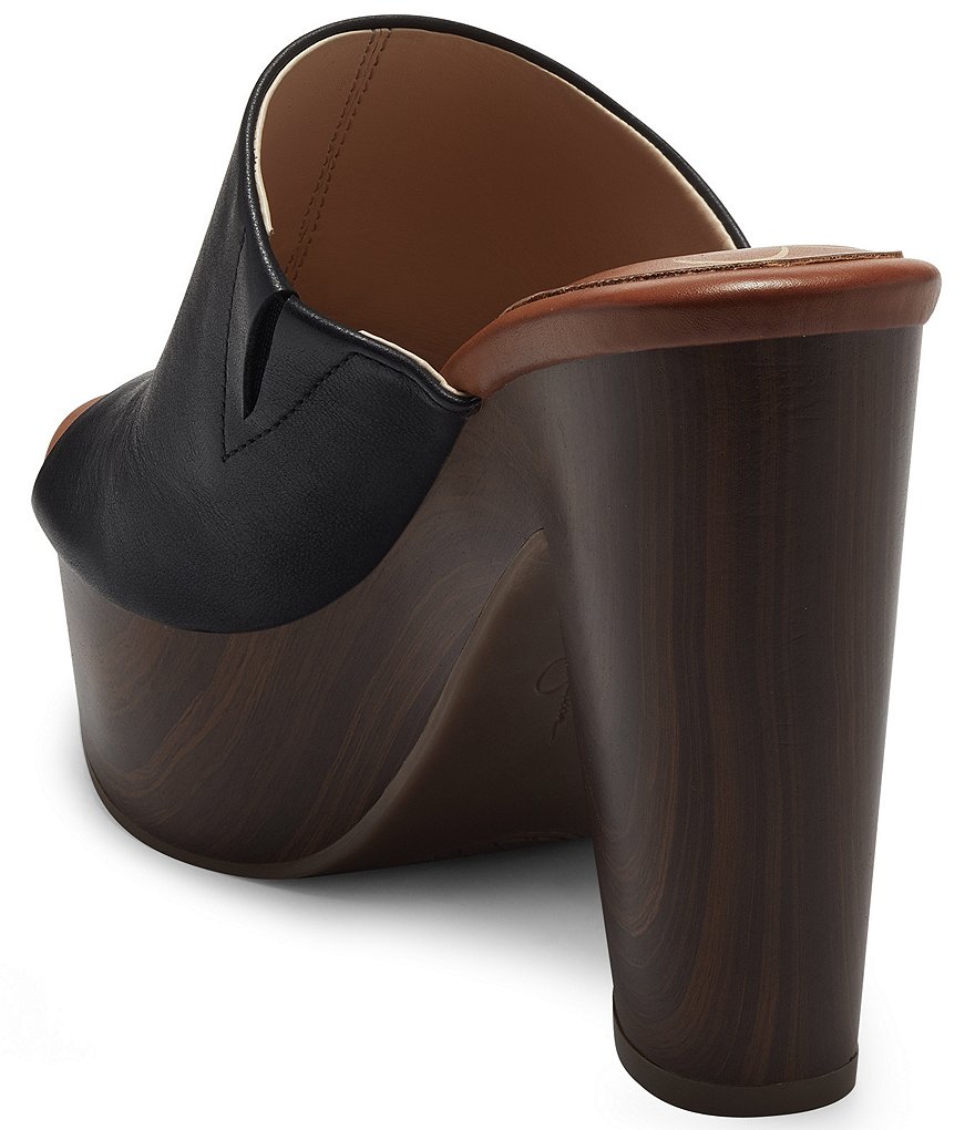 Jessica Simpson Shelbie Platform Heeled Slides