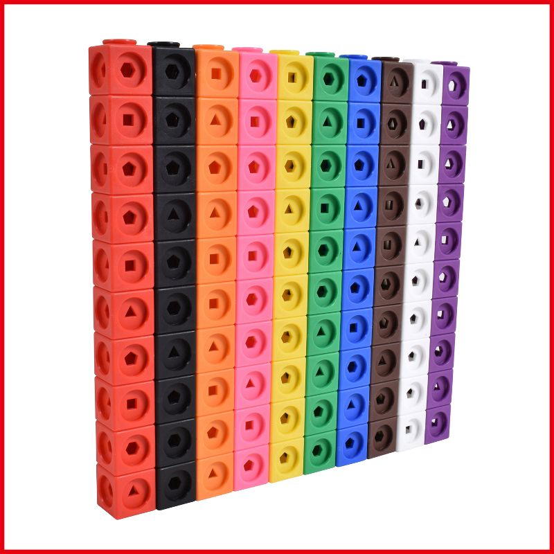 Edx Education Math Cubes - Set of 100