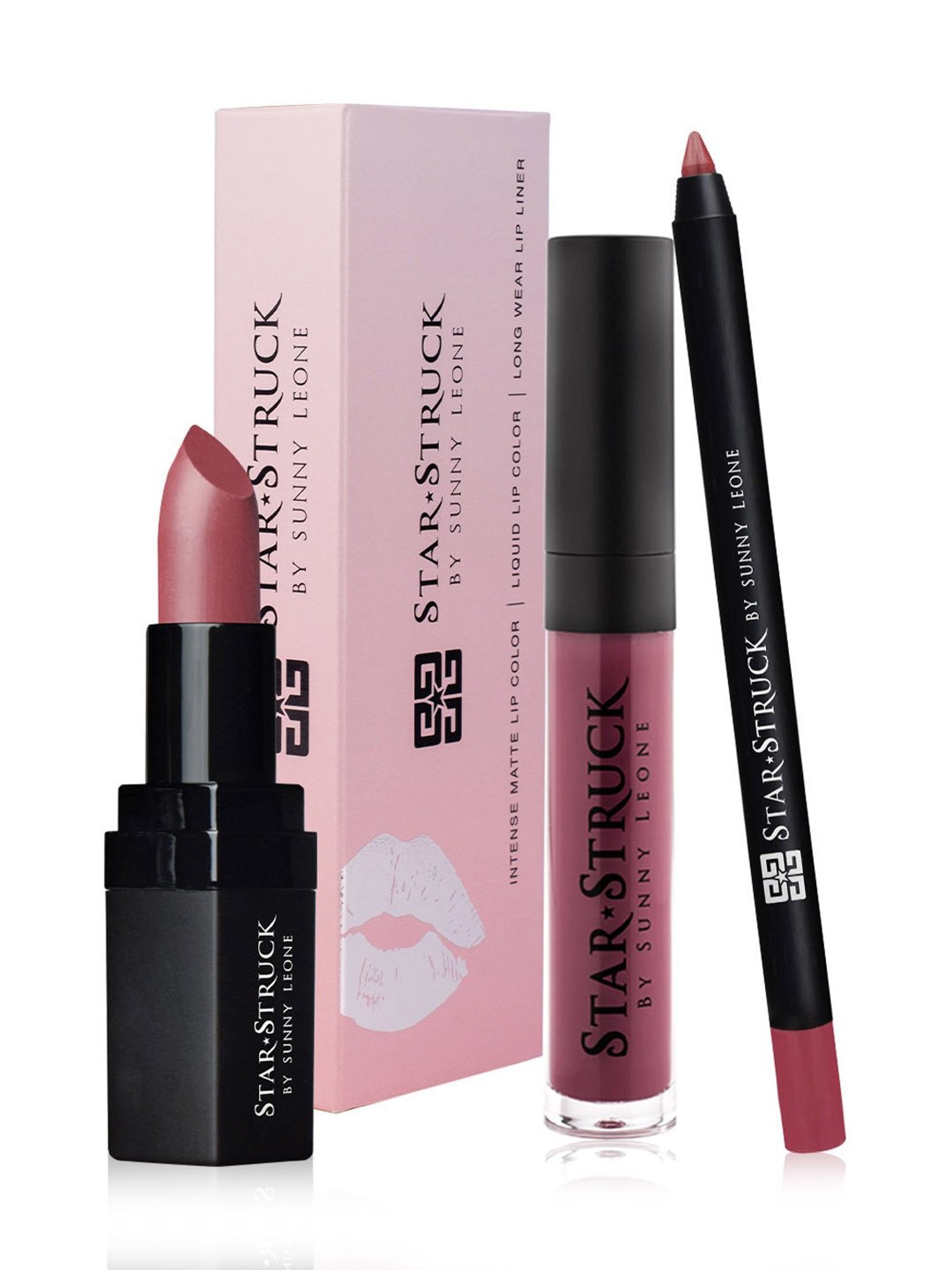 StarStruck By Sunny Leone Intense Matte Lip Color Liquid Lip Color & Lip Liner Sugar Plum