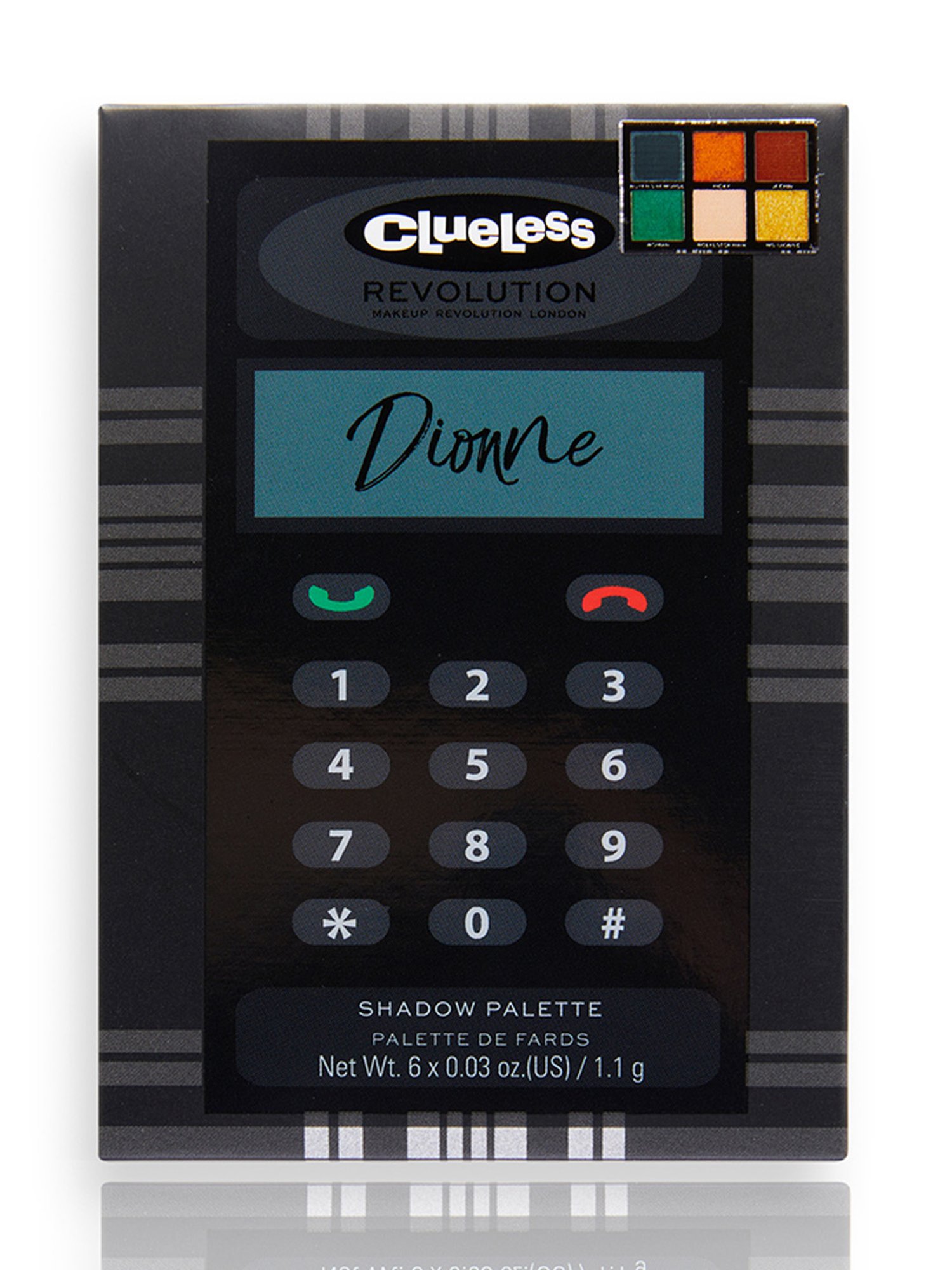 Clueless x Makeup Revolution Palette Dionne Phone - 6.6 gm