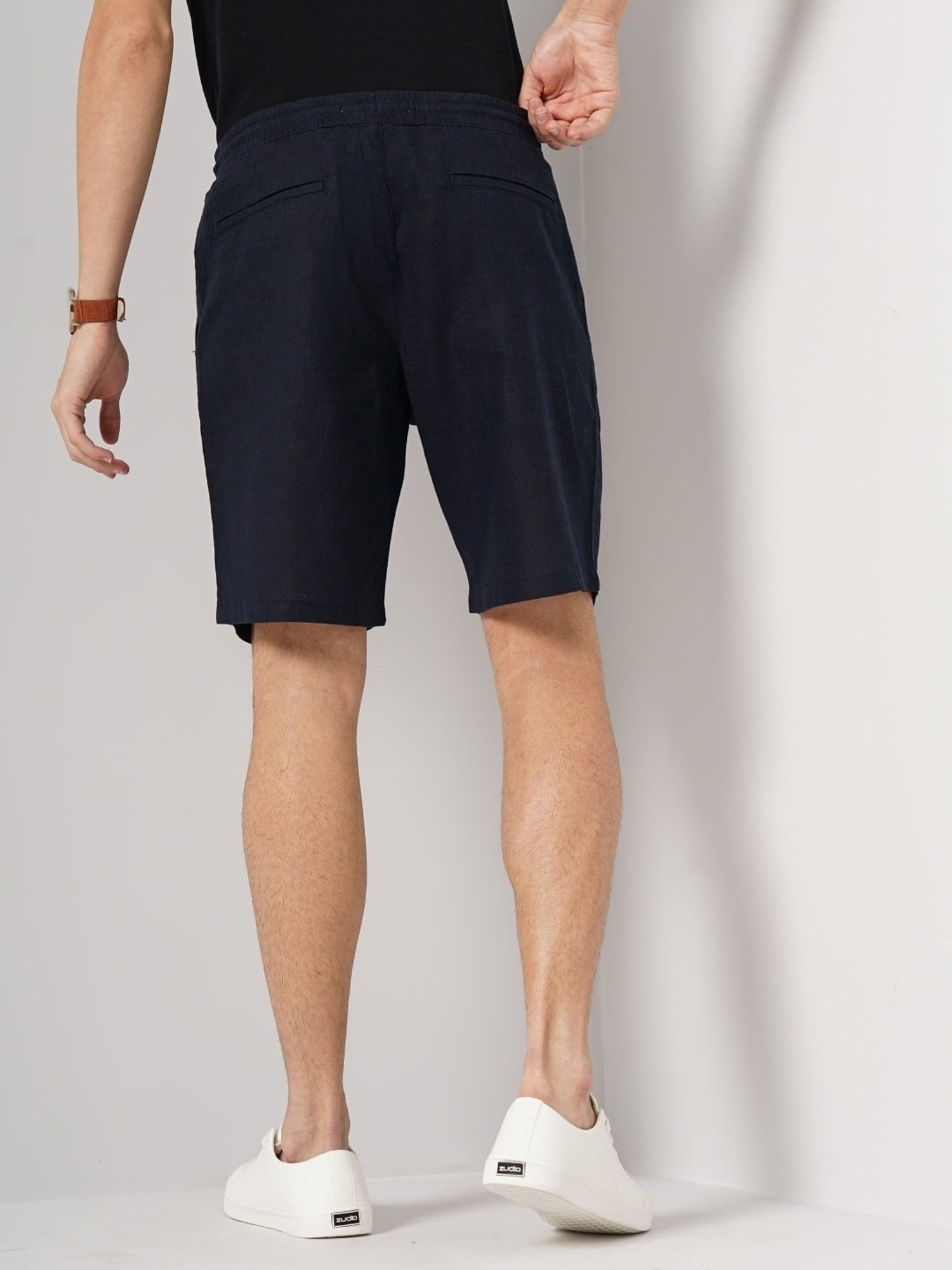 Celio Navy Loose Fit Shorts