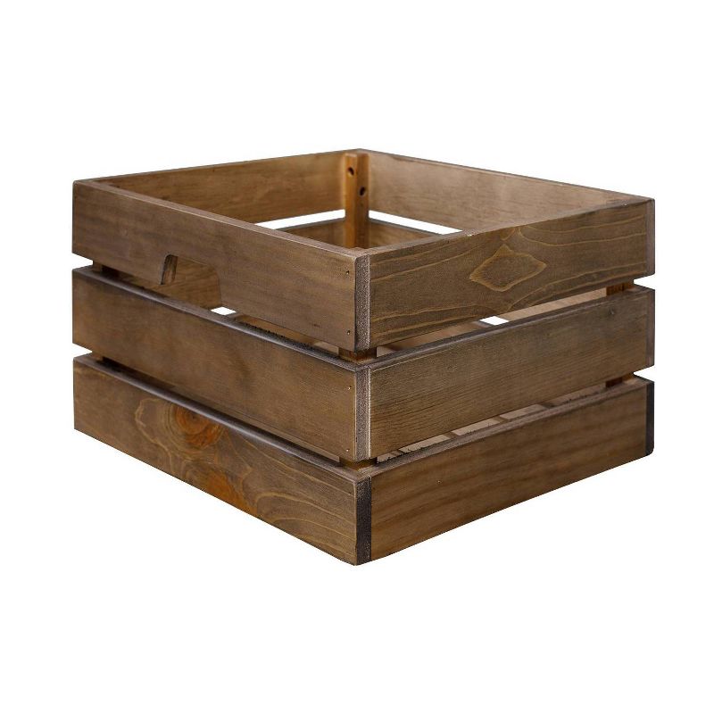 Sullivan Storage with 3 Crates Brown - Martin Furniture