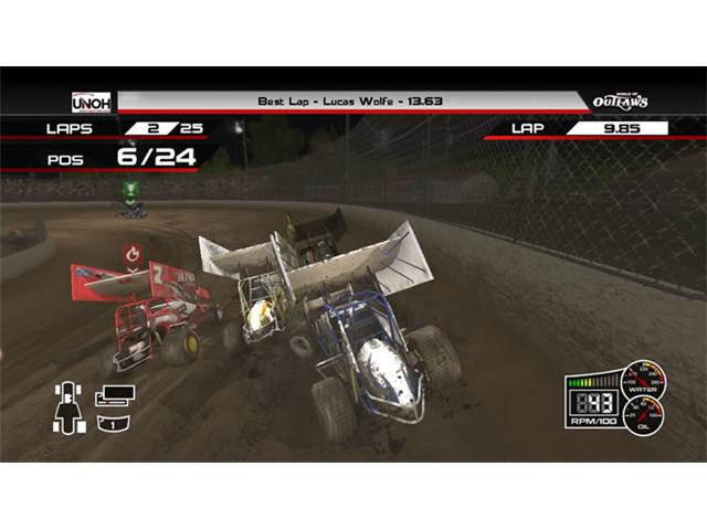 World of Outlaws: Sprint Cars Xbox 360 Game