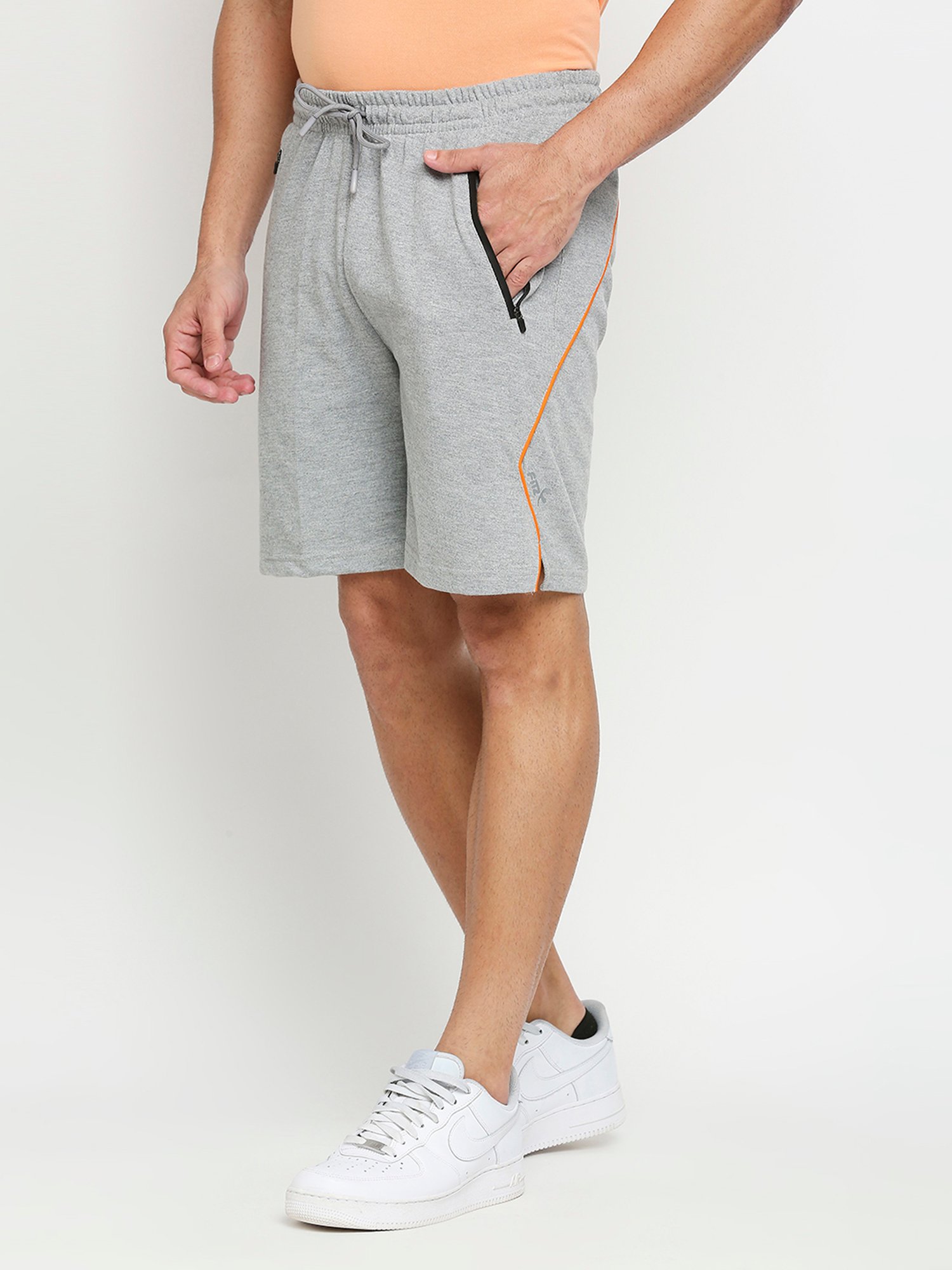 Fitz Grey Slim Fit Shorts