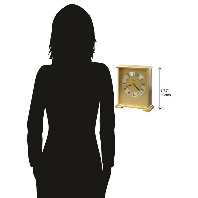 Square Industrial Table Clock - Stonebriar Collection