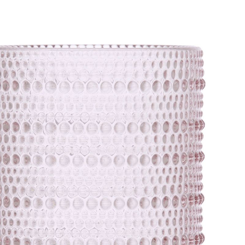 13oz 6pk Glass Jupiter Ice Beverage Glasses Pink - Fortessa Tableware Solutions