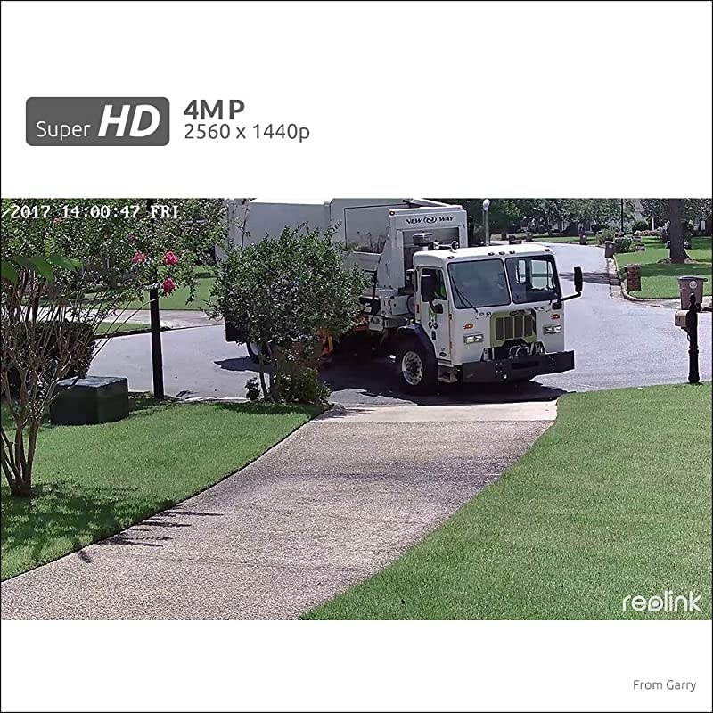 4MP PoE IP Camera Addon Outdoor Video Surveillance Cam to Home Security System ONLY Work with  POE Camera System and NVR Onvif Incompatible B400