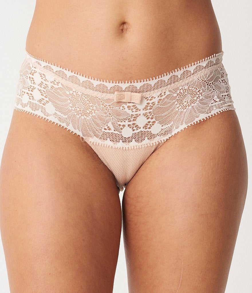 Chantelle Day to Night Mesh Lined Lace Hipster Panty