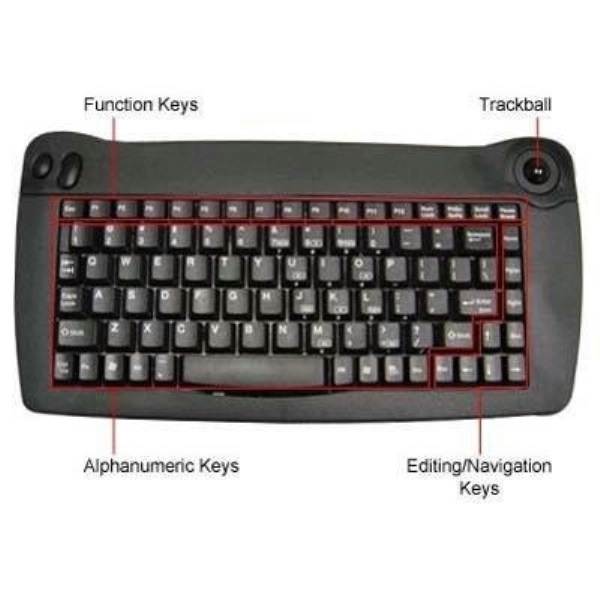 Mini W/ Trackball Usb 13.31l