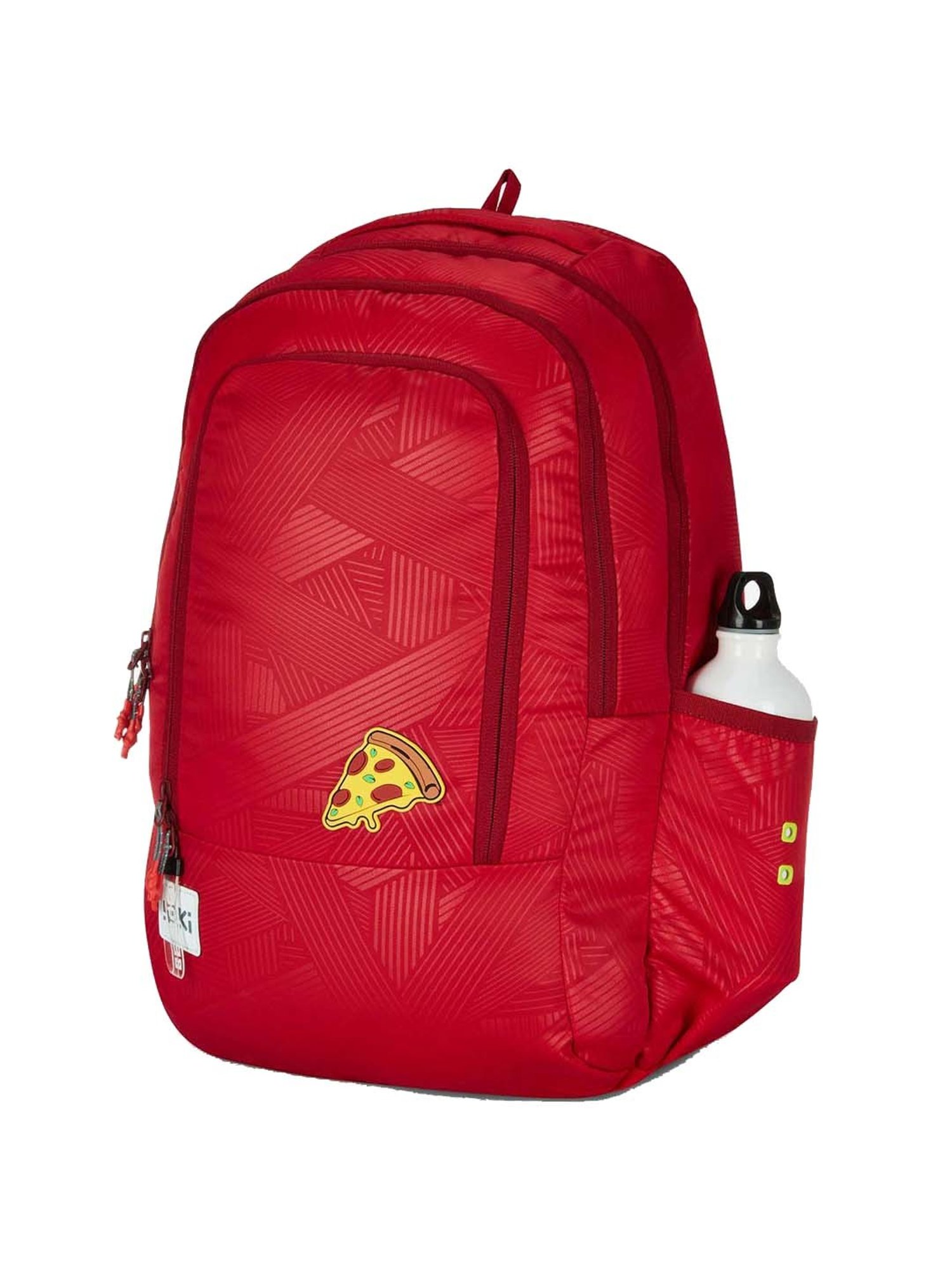 Wiki 31.5 Ltrs Red Medium Backpack