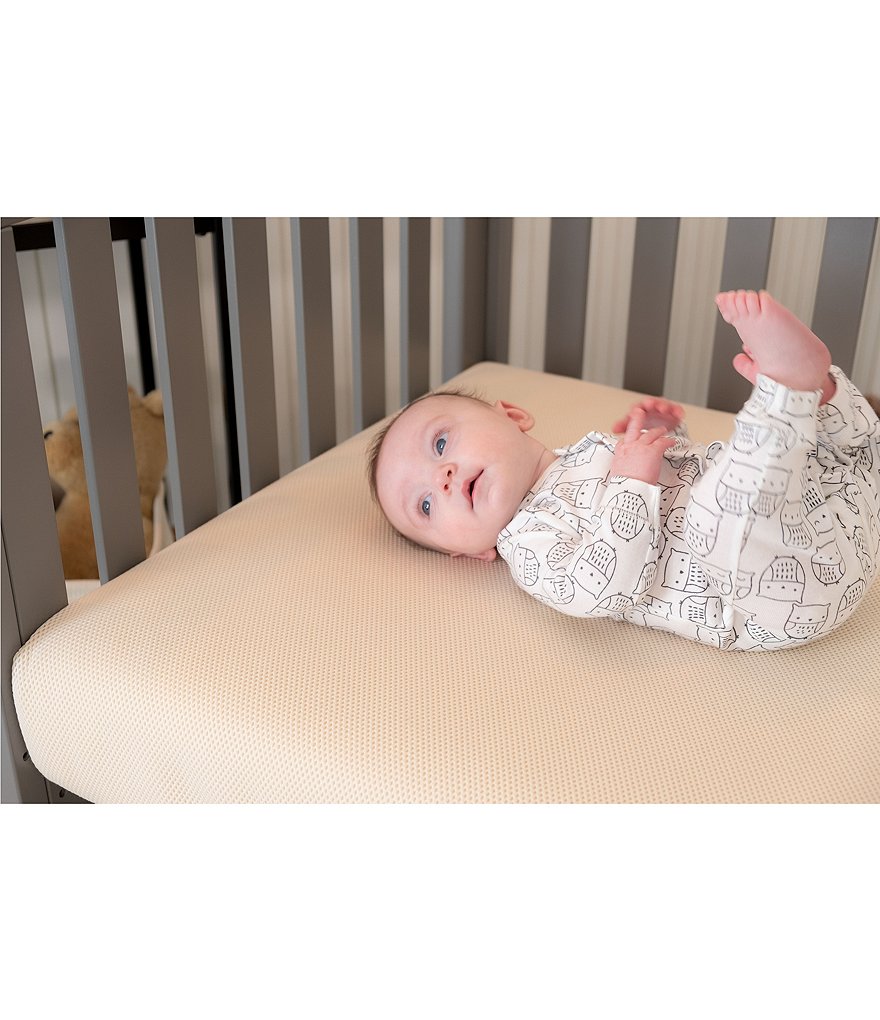 Naturepedic Organic Breathable Lightweight 2-Stage Baby Crib & Toddler Mattress