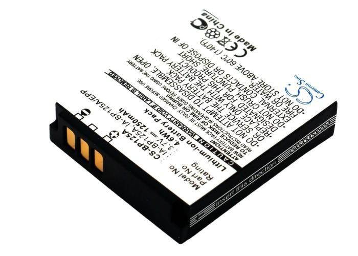 1250mAh / 4.63Wh Battery For SAMSUNG HMX-T10BP, HMX-T10ON, HMX-T10WN, HMX-T10WP, HMX-T11BP,