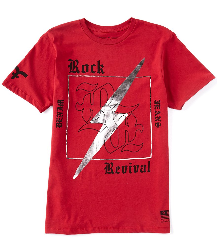 Rock Revival Red Short-Sleeve Revival Graphic T-Shirt