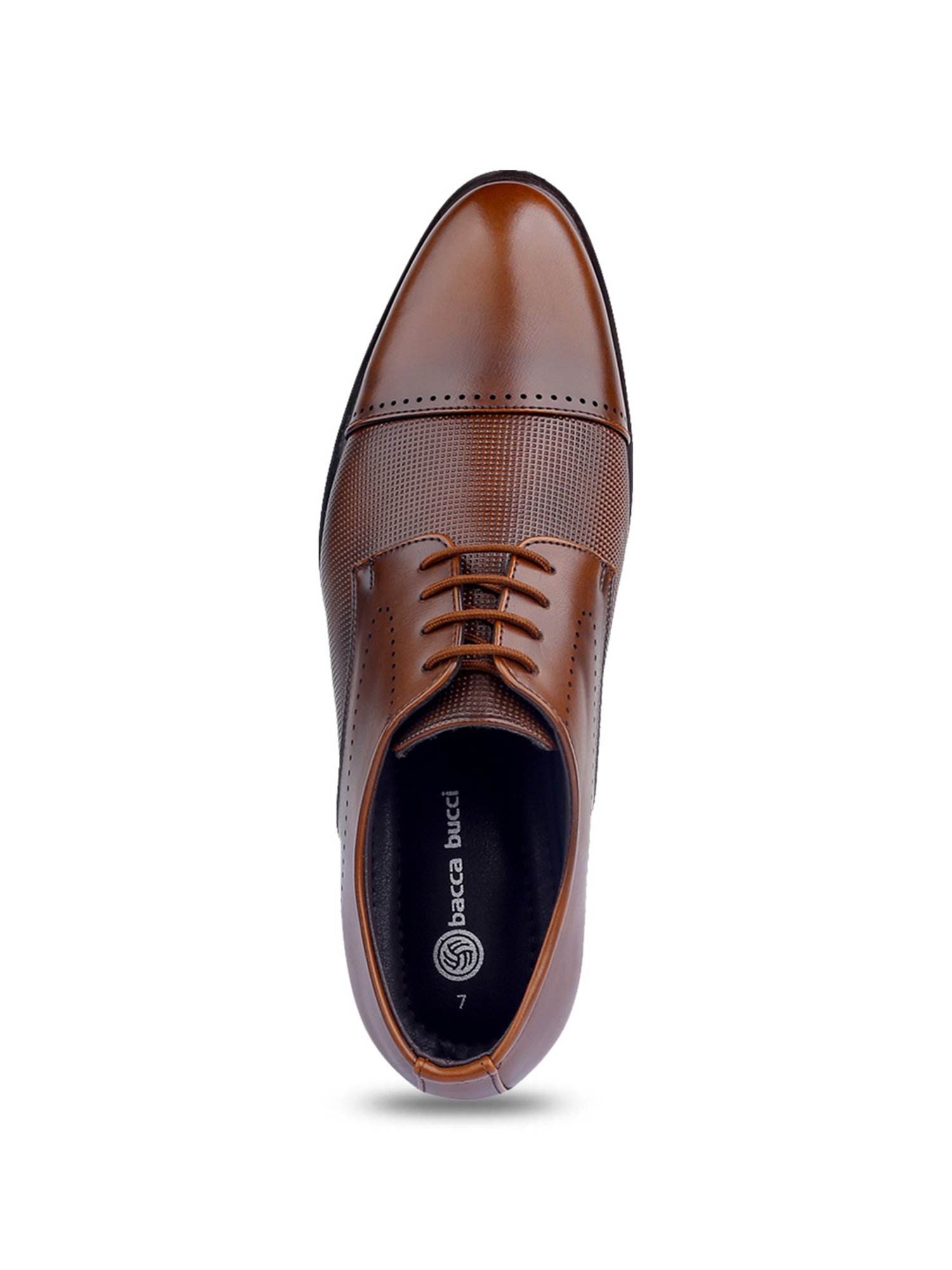 Bacca Bucci Men's WINDSOR Brown Derby Shoes