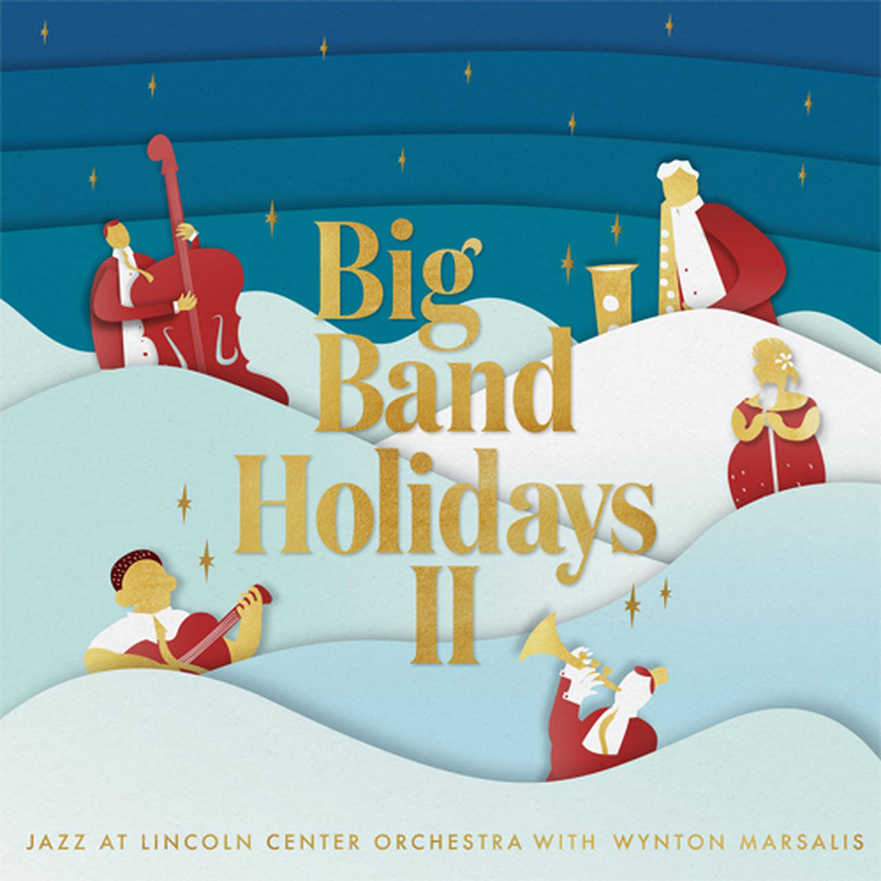 Jazz At Lincoln Center Orchestra With Wynton Marsalis Big Band Holidays II 2LP (Vinyl)