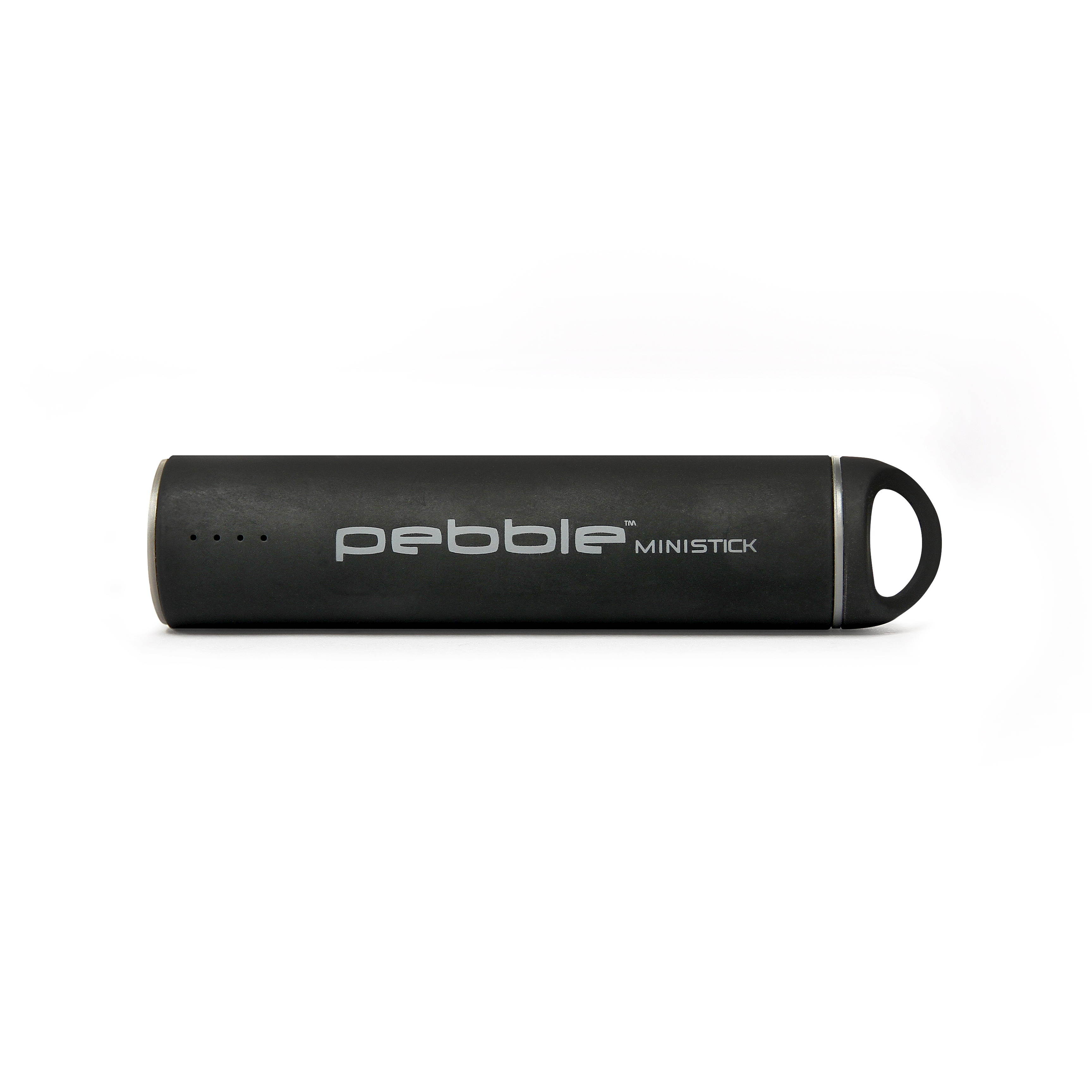 Veho Pebble Ministick 2,200mAh Emergency Portable Rechargeable Power Bank &ndash; Black
