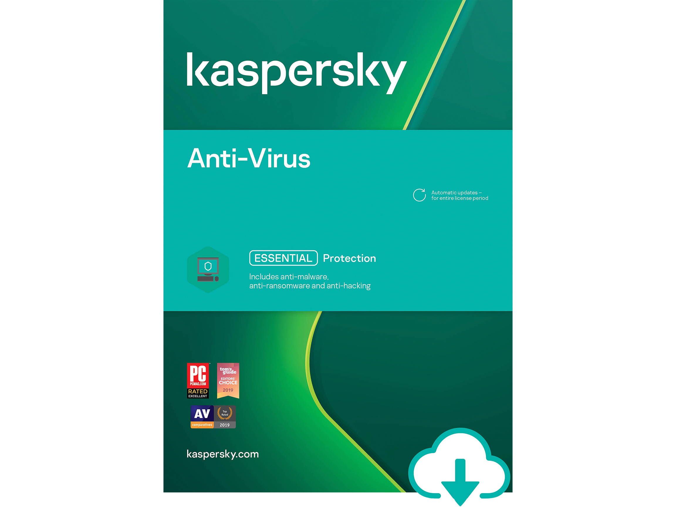 Kaspersky Anti-Virus 2021 1 Year / 3 Device - Download