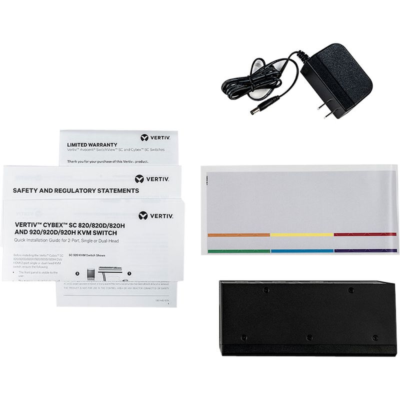 Cybex SC920H Secure KVM Switch - 2-Port, Single Display, HDMI in, HDMI out, Secure KVM