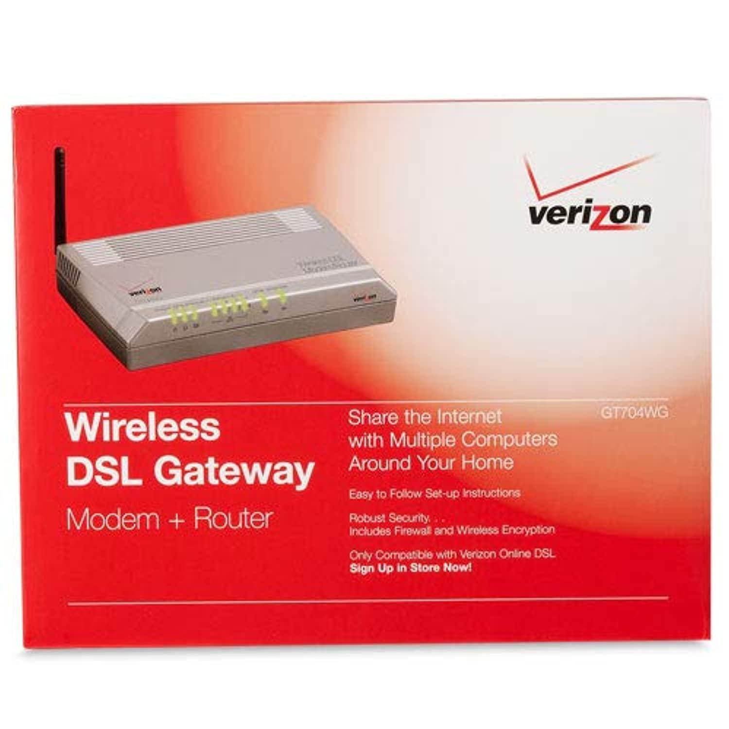 Actiontec GS583AD3-06 Verizon GT704WG Wireless DSL Gateway