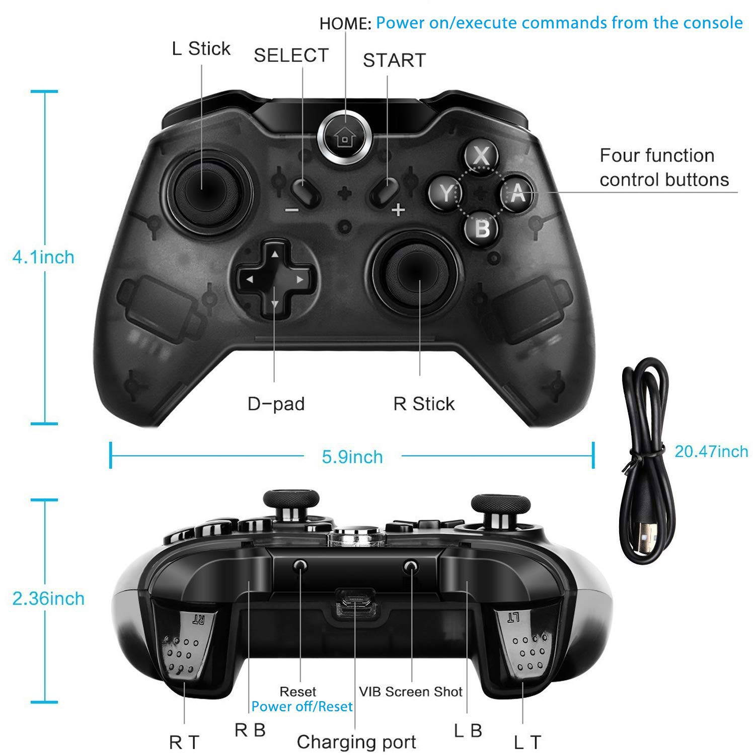 Plantronics Gaming Headset, RIG 800HS Wireless Gaming Headset for PS4, Professional Gaming Headset (Renewed)