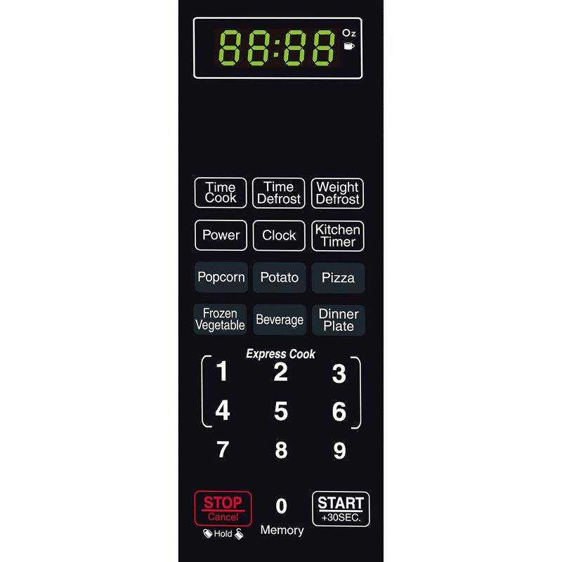 Farberware 1.1 Cu. Ft. 1000 Watt Microwave Oven - Red