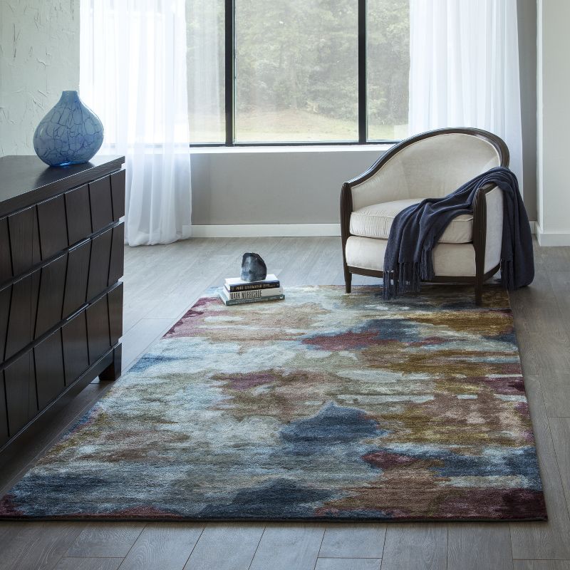 7'6"x9'6" Splatter Tufted Area Rug - Momeni
