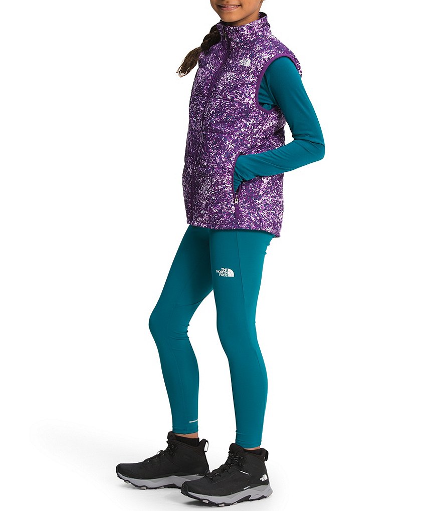 The North Face Little/Big Girls 5-18 Printed Reactor Insulated Vest