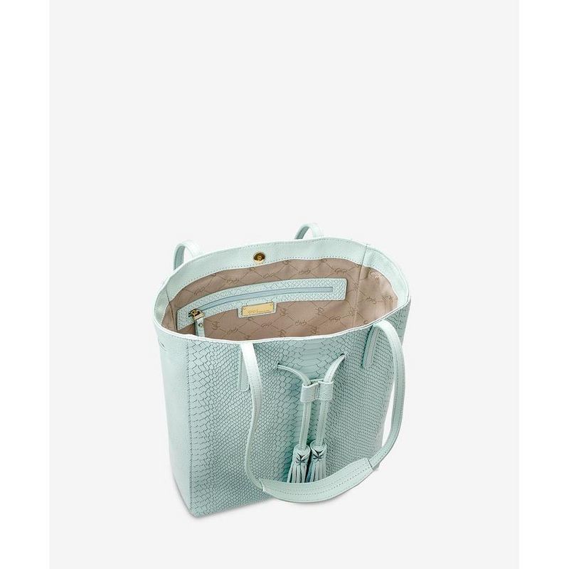 GiGi New York Blue Hannah Tote Bag