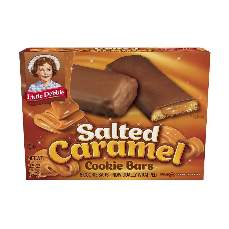 Little Debbie Salted Caramel Cookie Bars - 8ct/9.5oz