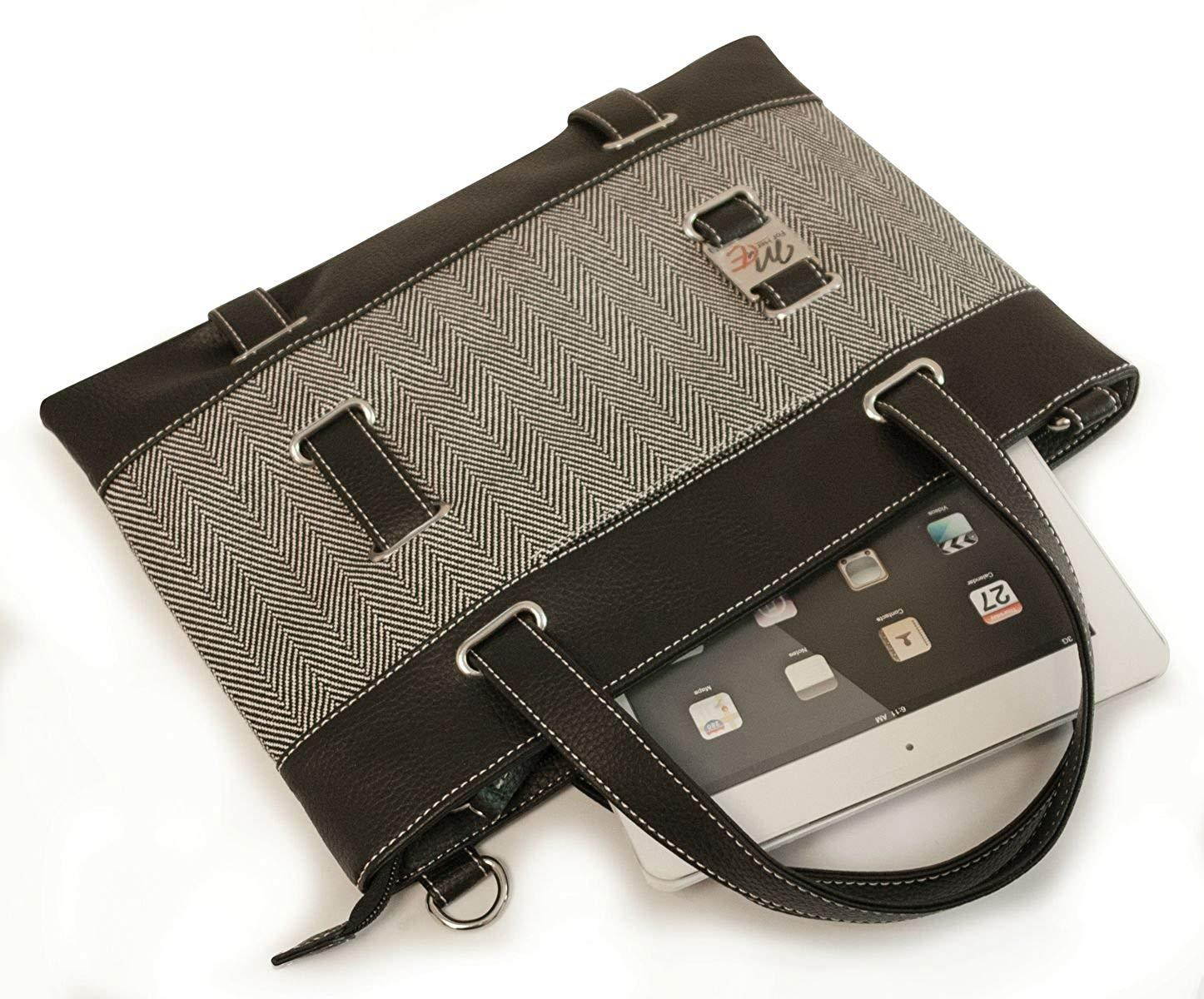 Mobile Edge - Classic Herringbone Tablet Tote