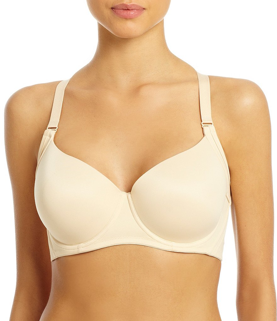 Modern Movement 3-D Curves Full-Busted Contour Wire U-Back BFF T-Shirt Bra