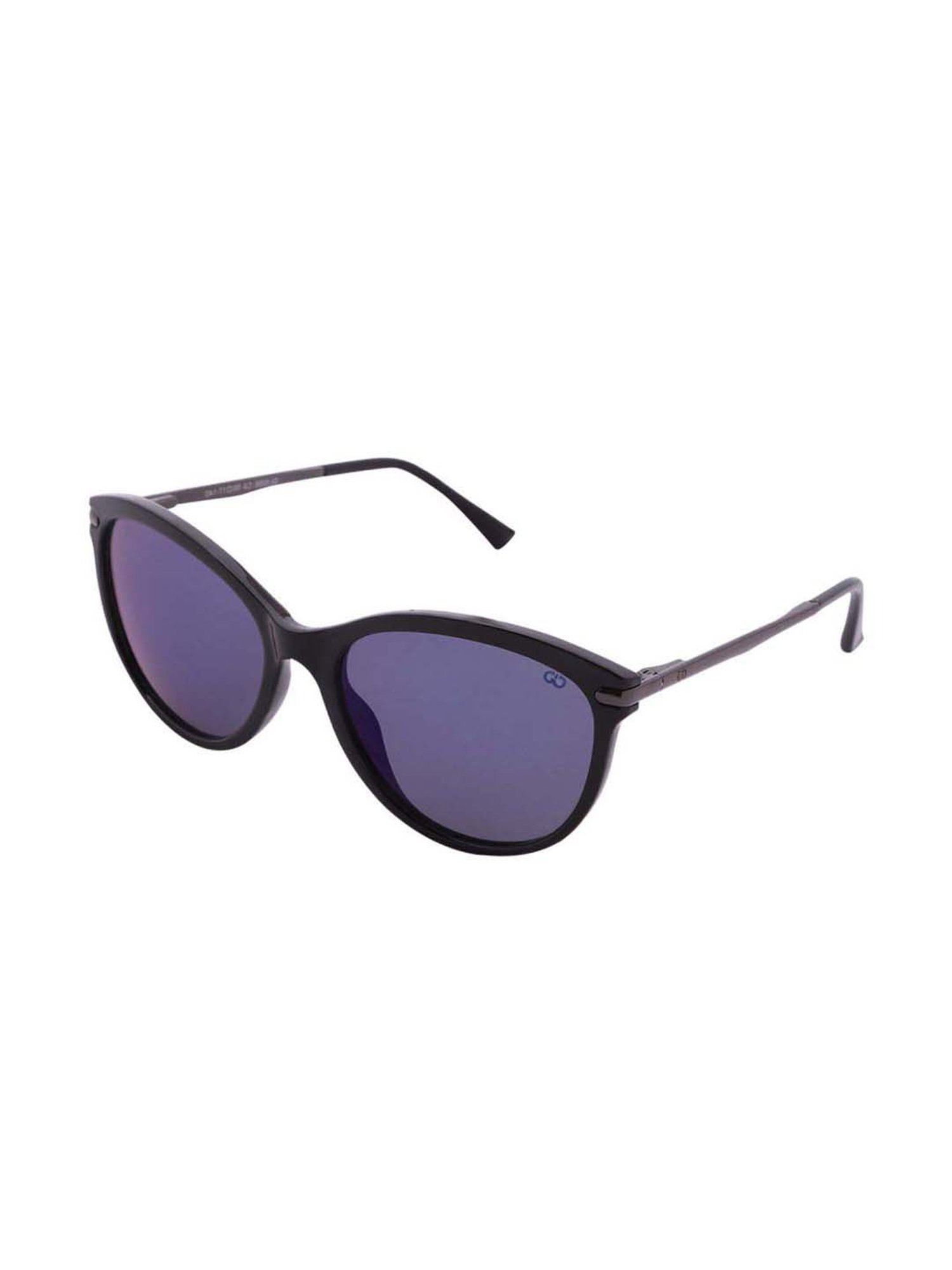 Gio Collection GL5056C04 Blue Oval Sunglasses